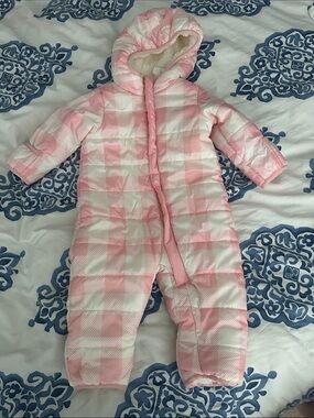 Eddie Bauer Pink and White Sherpa Baby Jacket NWOT